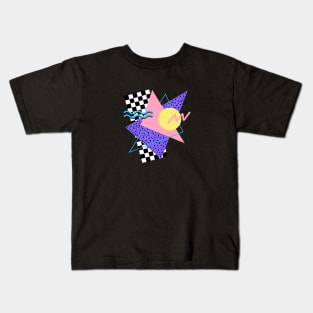 Memphis Pattern 34 / 80s Retro Kids T-Shirt